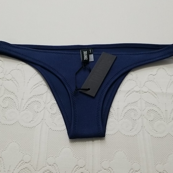 triangl swimwear Other - 75B Triangl navy shimmer cheeky bikini bottoms